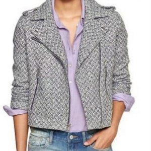 💗✨Gap Tweed Wool Moto Jacket ✨💗